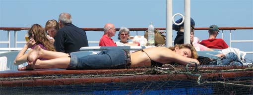 18.5.2006 - Auf der Fähre von Venedig nach Patras 18.5.2006 - Auf der Fähre von Venedig nach Patras