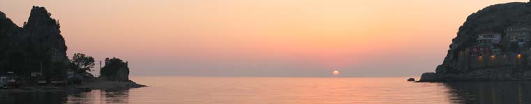 22.5.2006 - Sonnenuntergang in Amasra