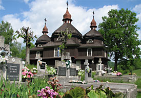 17.5.2009, Russinische Holzkirche in Nizny Komarnik