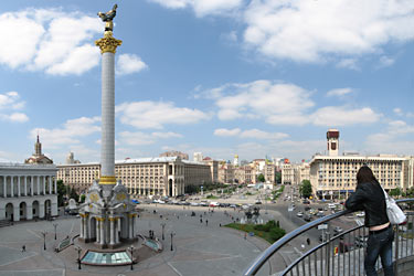 18.5. bs 19.5.2009, Kiew, Platz der Unabhängigkeit 18.5. bs 19.5.2009, Kiew, Platz der Unabhängigkeit