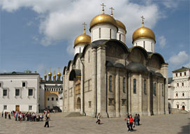 2.6.2009, Moskau, Kreml, Mari-Entschlafens-Kathedrale